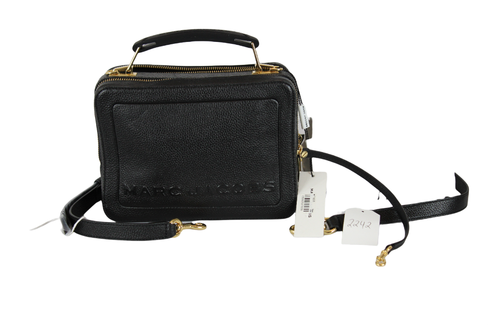 Marc Jacobs Bags | Marc Jacobs The Box 23 Handbag | Color: Black/Gold | Size: 23